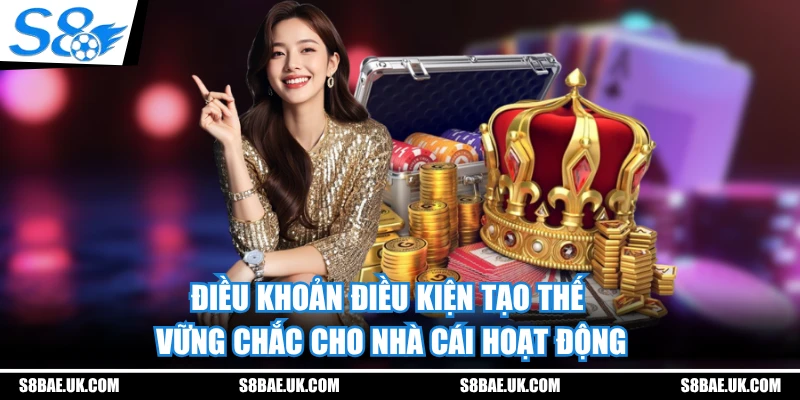 Điều khoản điều kiện tạo thế vững chắc cho nhà cái hoạt động